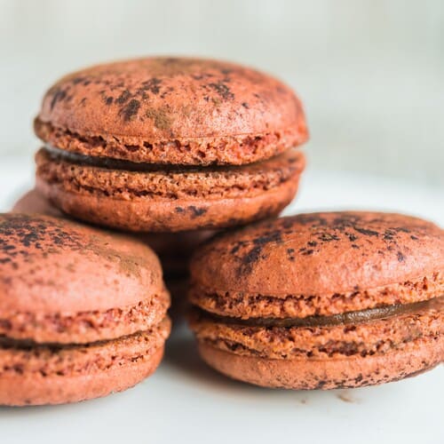 Chocolate macaroon