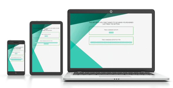 Adaptive display of the site