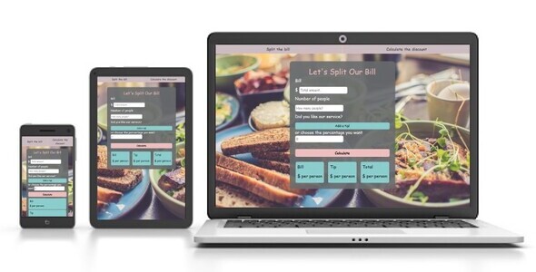 Adaptive display of the site